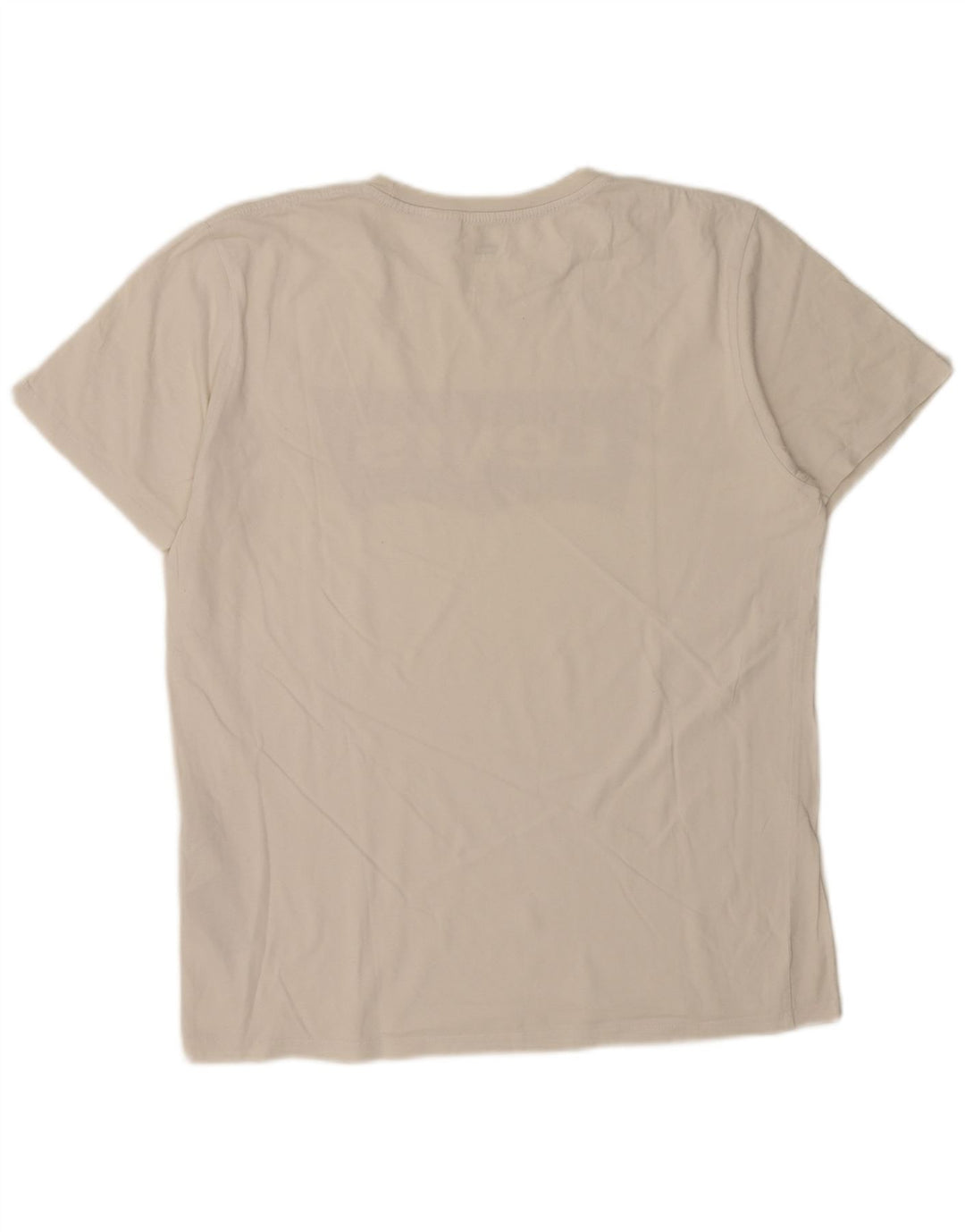 T-shirt grafica da uomo Levi's Top grande in cotone bianco