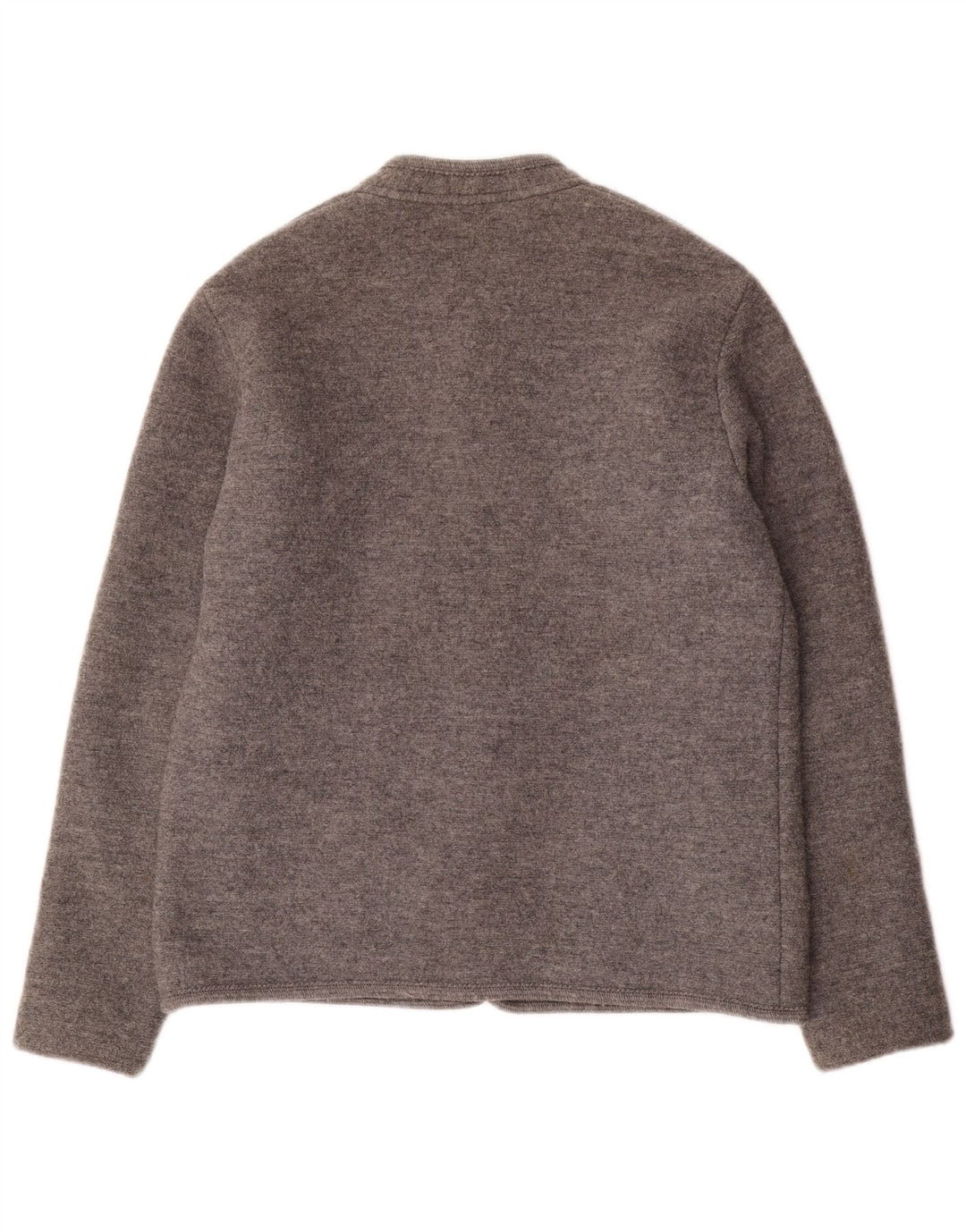 Maglione cardigan da uomo SCHEIBER IT 50 Lana grigio medio
