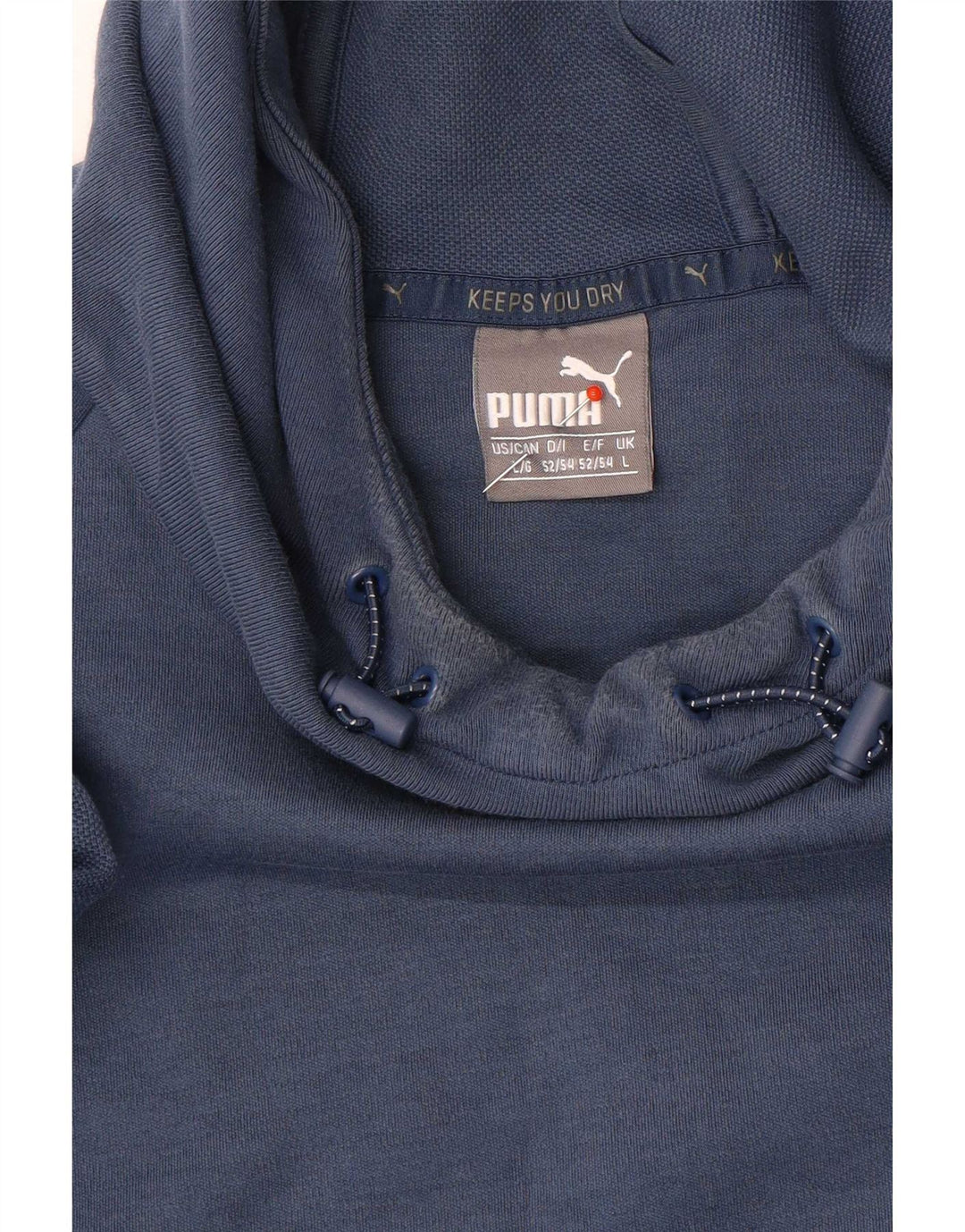 Felpa con cappuccio da uomo Puma Large blu
