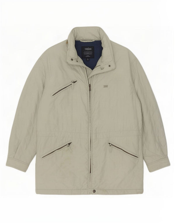 Giacca trapuntata da uomo Think Pink UK 42 XL Grigio