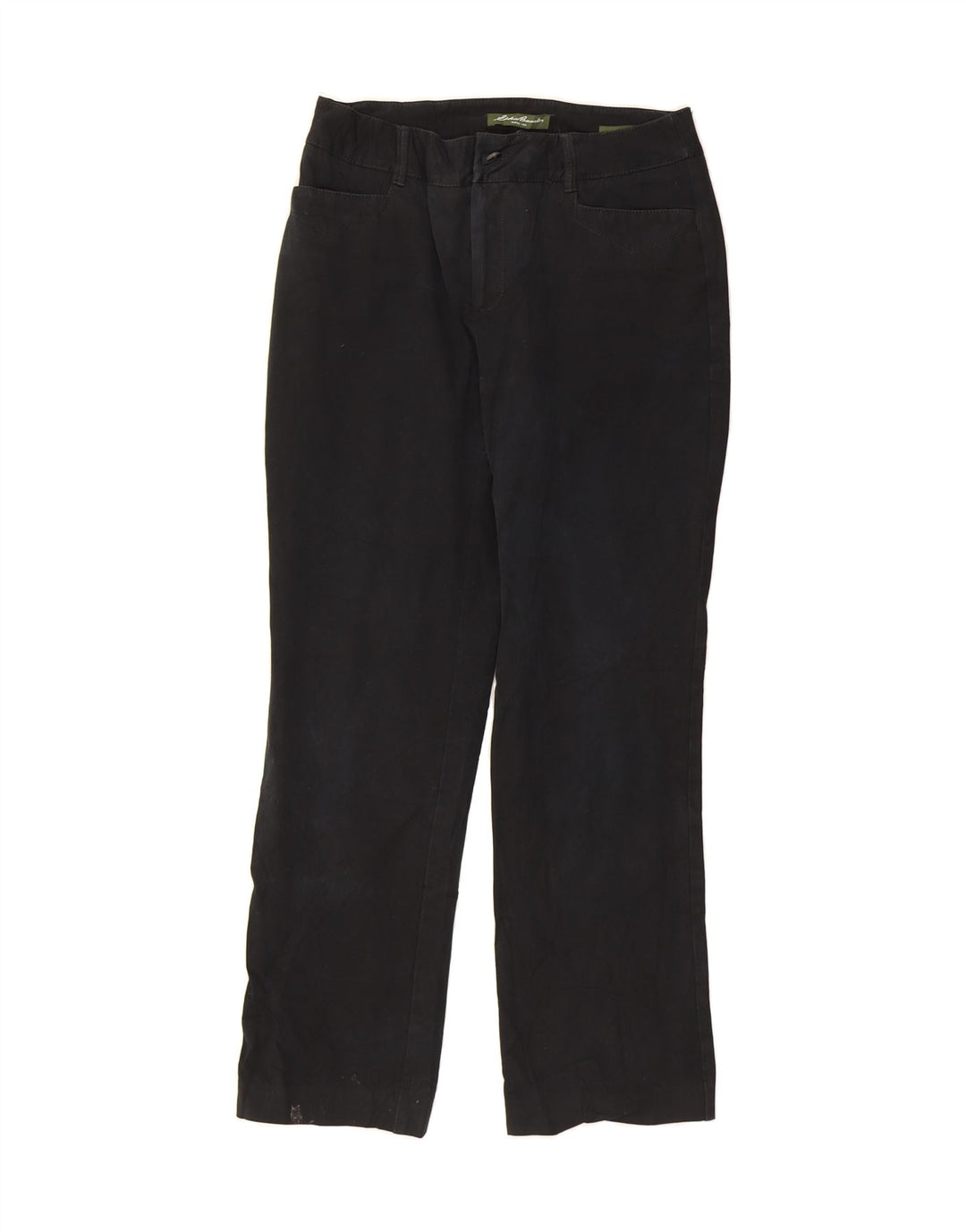 EDDIE BAUER Womens Straight Casual Trousers US 6 Medium W30 L30 Black Vintage Eddie Bauer and Second-Hand Eddie Bauer from Messina Hembry 