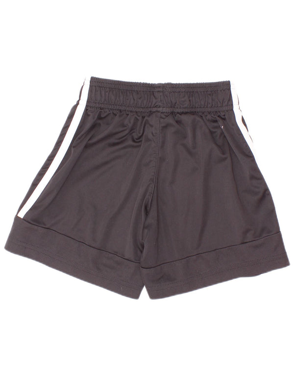 Pantaloncini sportivi Adidas da bambino 5-6 anni in poliestere nero