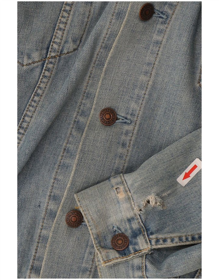 Giacca di jeans da uomo Levi's UK 40 grande blu