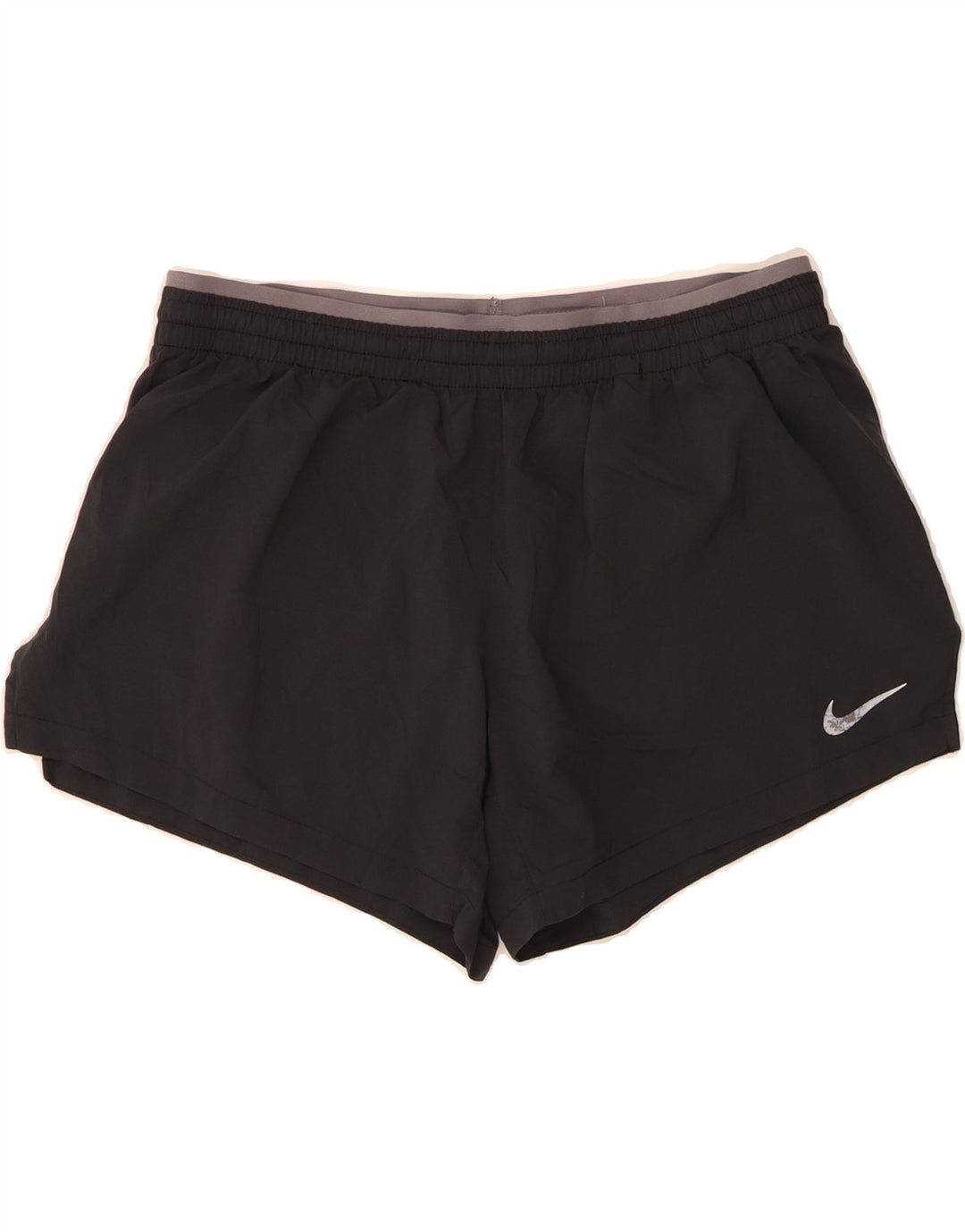 NIKE Womens Dri Fit Sport Shorts UK 14 Medium  Black Polyester Vintage Nike and Second-Hand Nike from Messina Hembry 