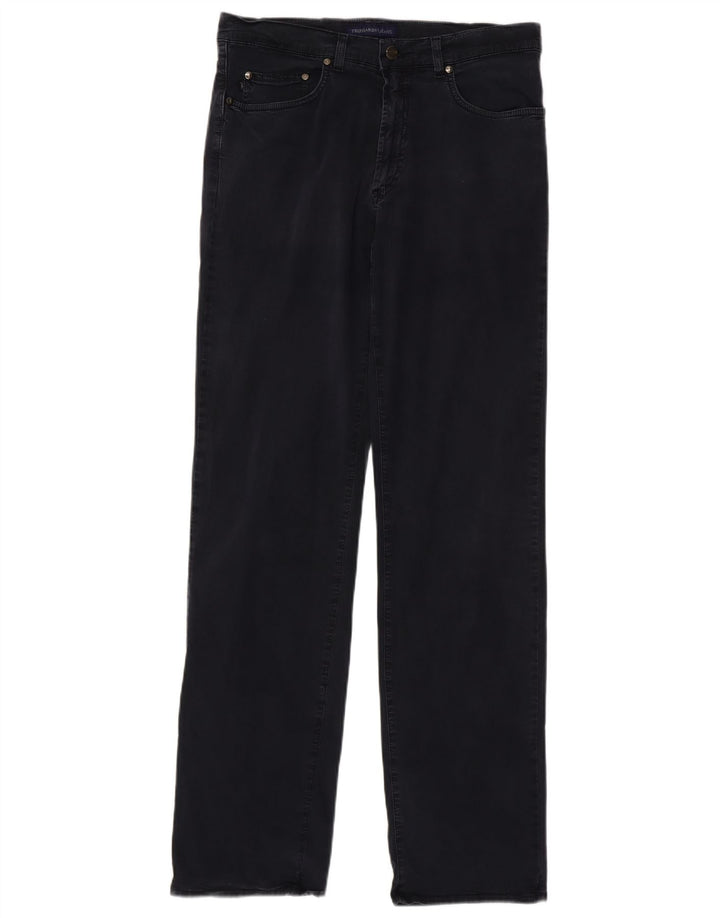 Jeans slim da uomo Hugo Boss W34 L35 cotone blu navy