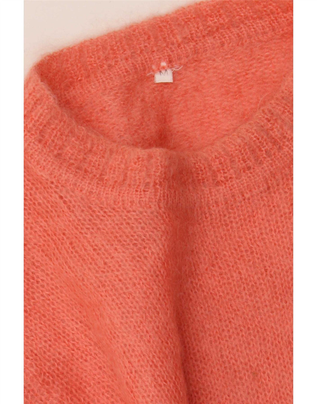 Maglione maglione girocollo da donna vintage UK 12 Rosa medio