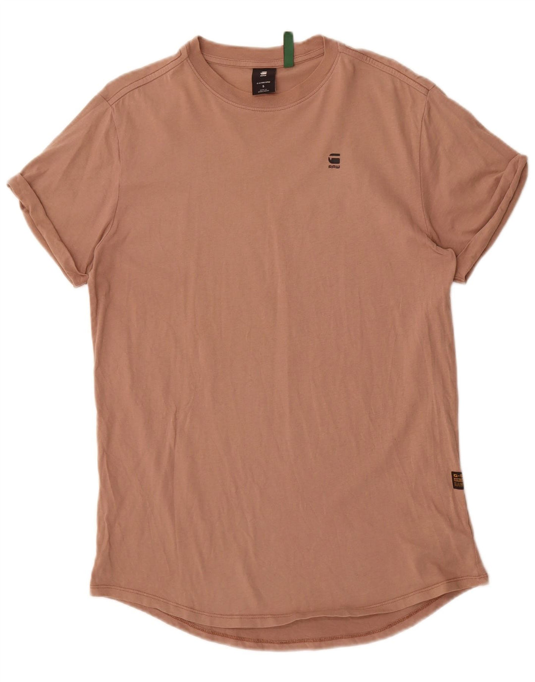 T-shirt da uomo G-Star piccola in cotone beige