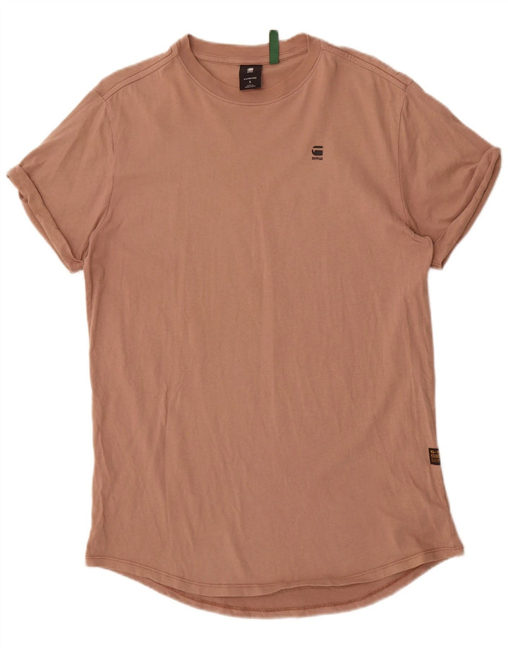 T-shirt da uomo G-Star piccola in cotone beige