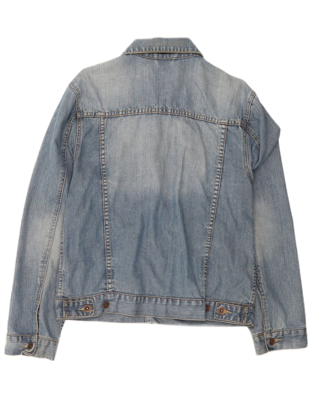 Giacca di jeans da donna Oviesse UK 16 grande cotone blu