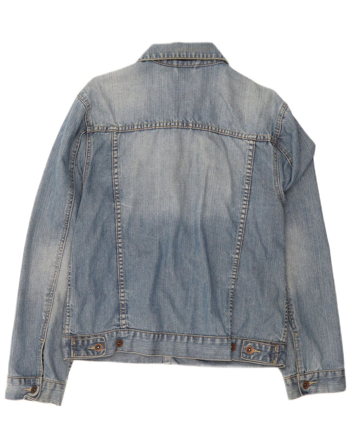 Giacca di jeans da donna Oviesse UK 16 grande cotone blu