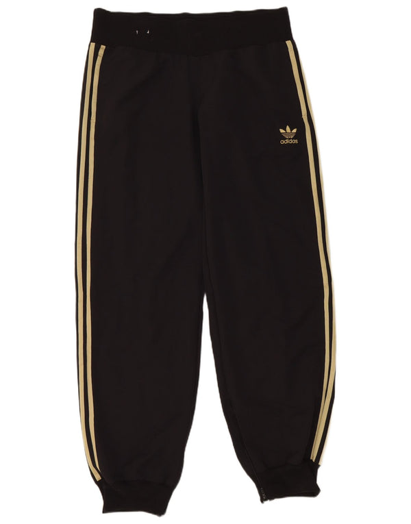 Pantaloni da tuta da donna Adidas Joggers UK 14 Medium Nero Poliammide
