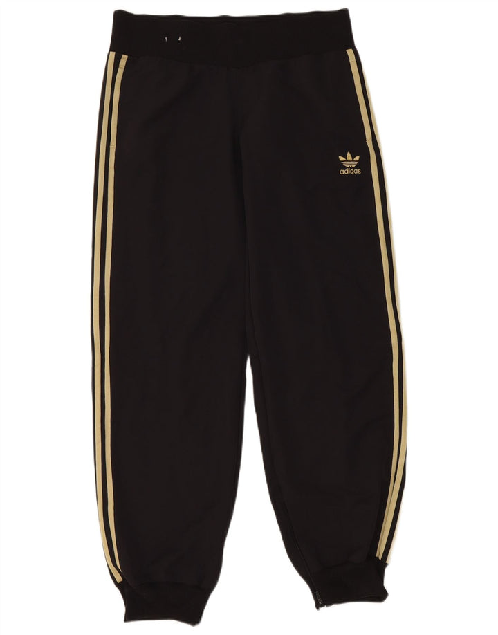 Pantaloni da tuta da donna Adidas Joggers UK 14 Medium Nero Poliammide