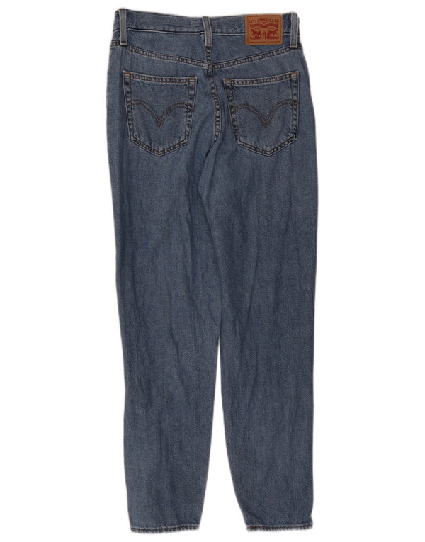 Jeans affusolati a vita alta Mom da donna Levi's W26 L26 in cotone blu