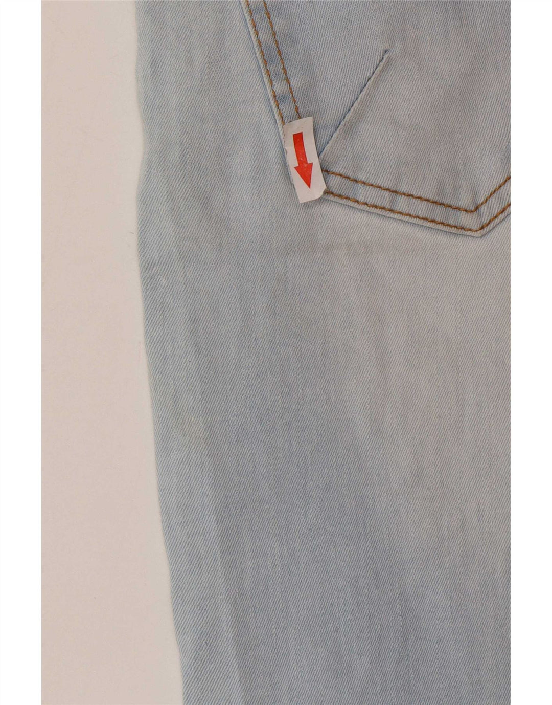 Jeans slim invecchiati da uomo Zara EU 38 Small W30 L27 cotone blu