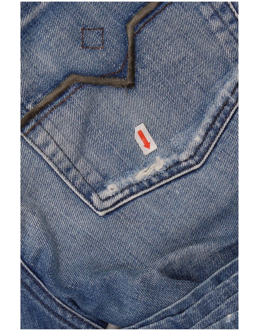 Jeans bootcut invecchiati da donna Diesel W31 L31 Blu