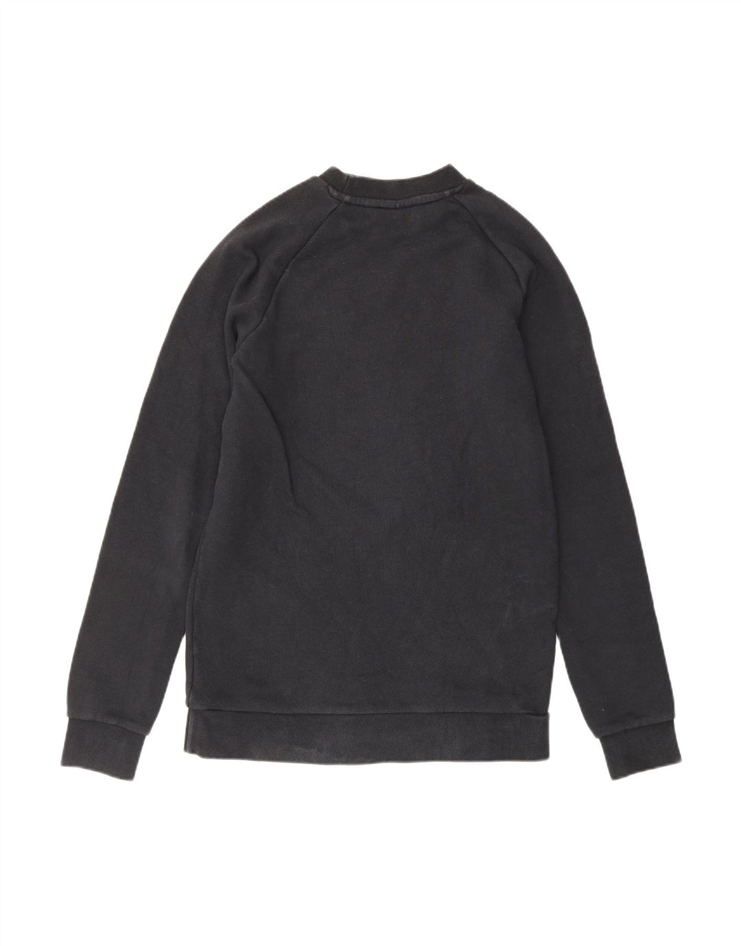 ADIDAS Mens Graphic Sweatshirt Jumper XS Black Cotton