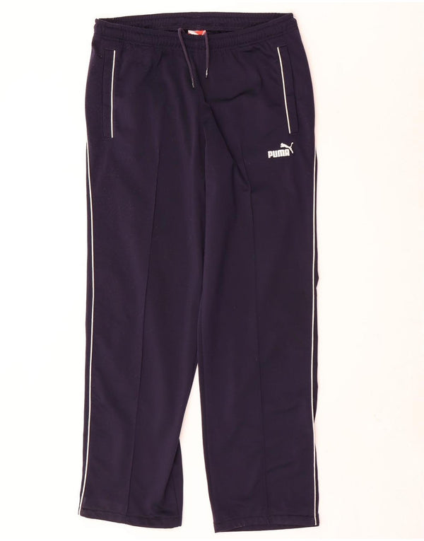 Pantaloni da tuta Puma da uomo di colore blu navy medio