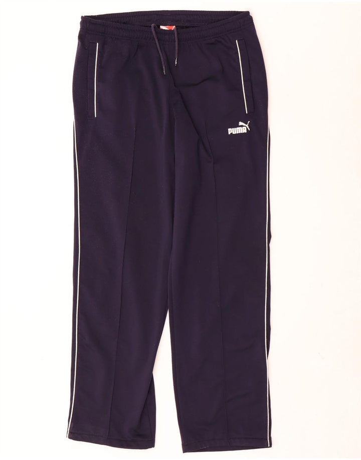 Pantaloni da tuta Puma da uomo di colore blu navy medio
