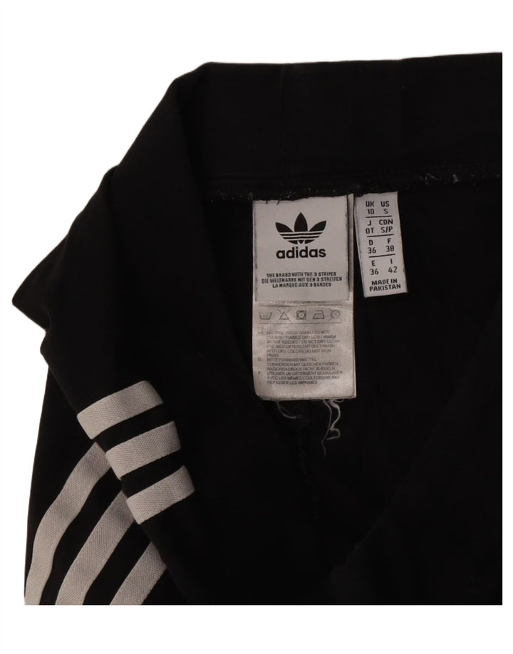 Leggings Adidas da donna UK 10 piccolo cotone nero