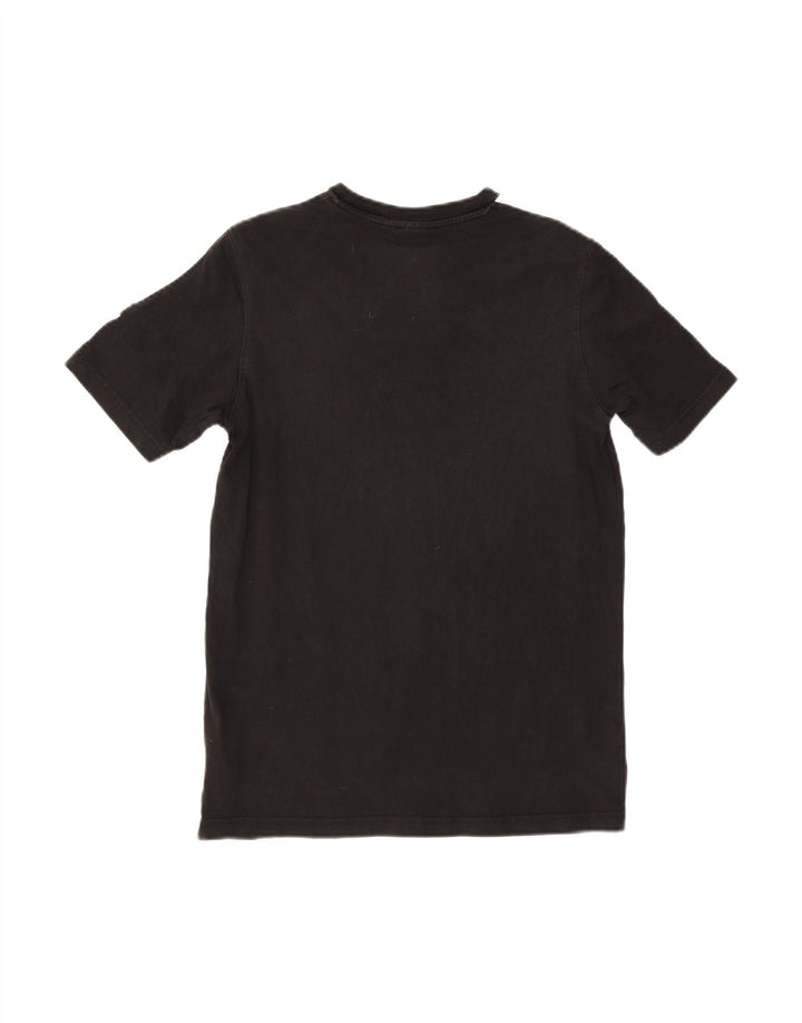 ADIDAS Mens Graphic T-Shirt Top Small Black Cotton