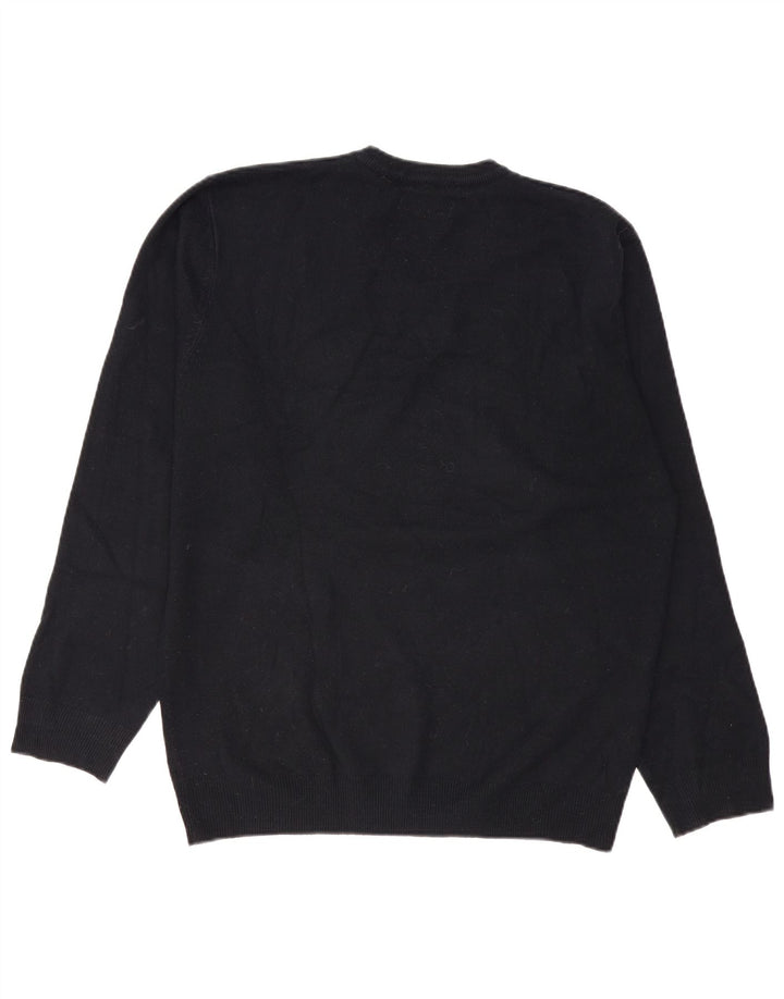Maglione maglione da uomo con scollo a V Pierre Cardin 2XL Blu navy