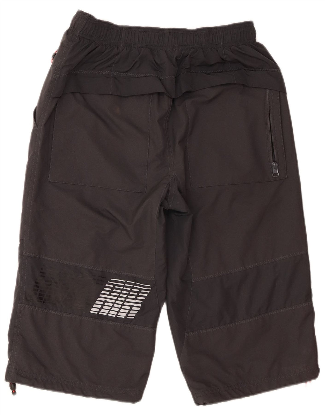 Pantaloncini sportivi Nike Bermuda da uomo con grafica, piccoli, in poliestere color block grigio