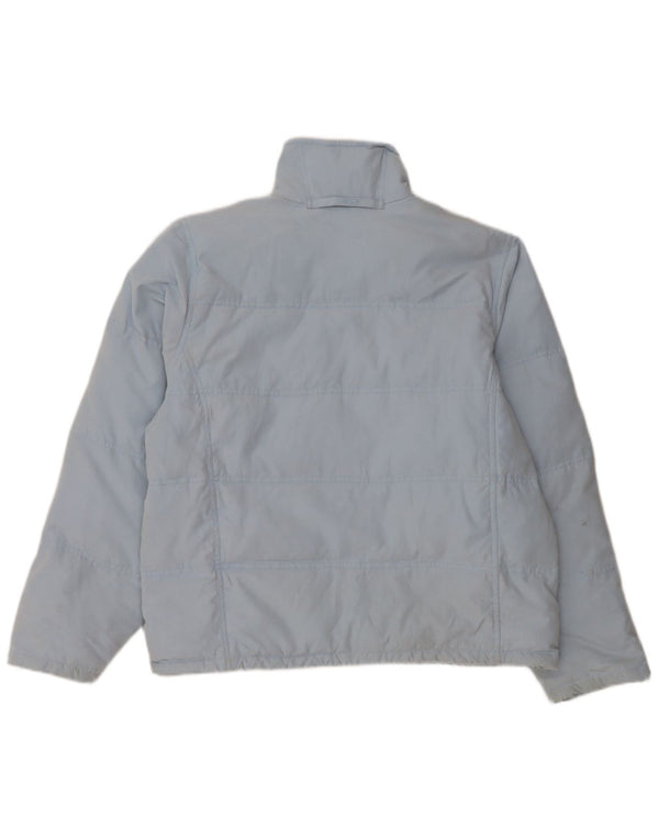 Giacca imbottita da donna MUSTO UK 14 grande nylon blu