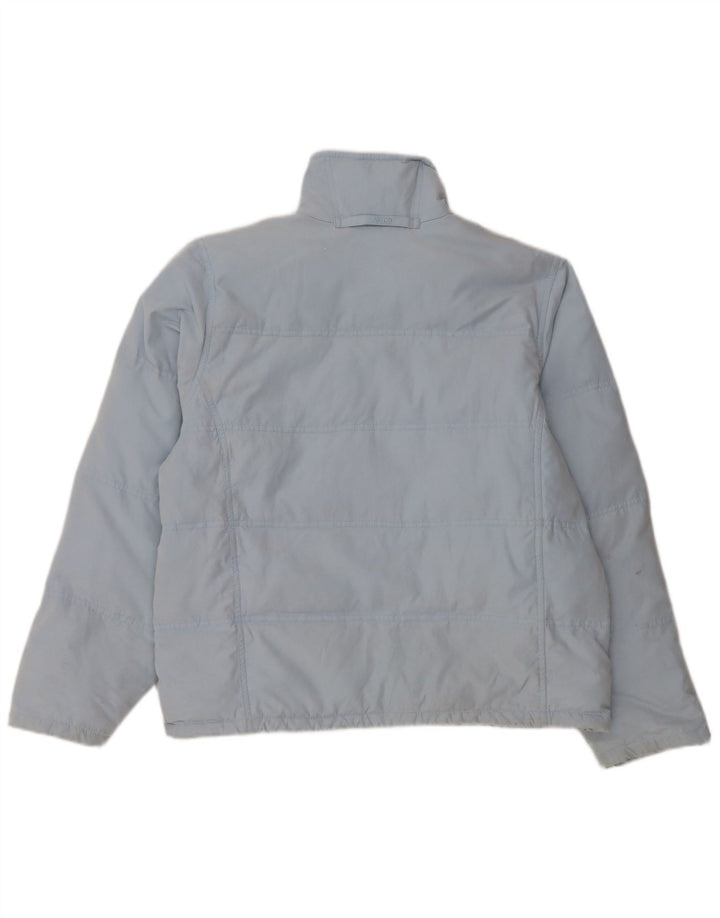 Giacca imbottita da donna MUSTO UK 14 grande nylon blu