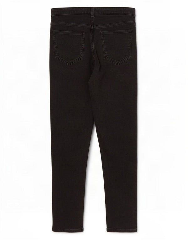 Jeans super skinny da donna Marks & Spencer UK 16 Large W34 L30 Cotone nero