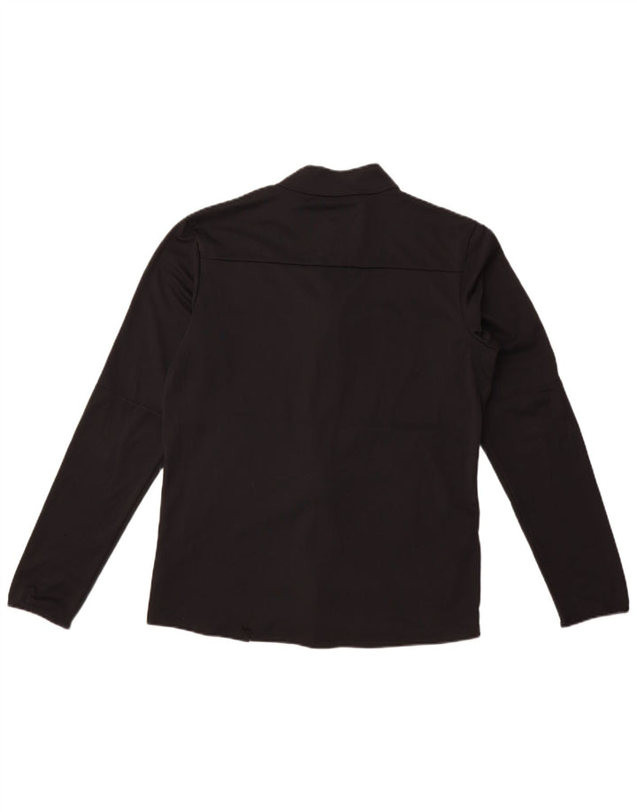 Giacca superiore della tuta da uomo Nike Dri Fit, poliestere nero medio