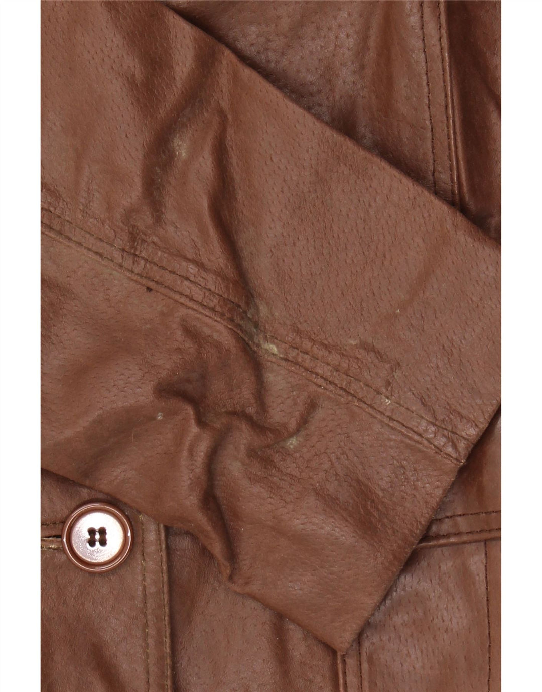 ESTELLE Womens Bomber Jacket IT 44 Medium Brown Vintage Estelle and Second-Hand Estelle from Messina Hembry 