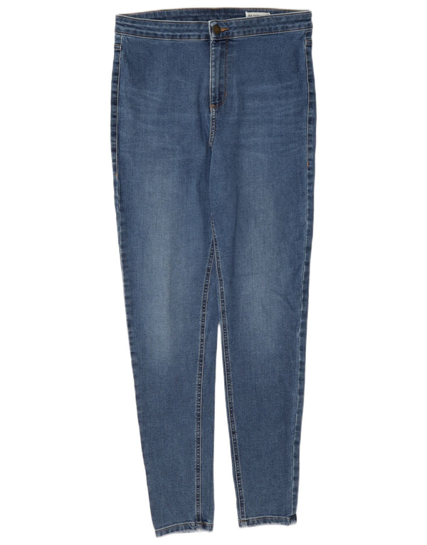 Jeans super skinny da donna Marks & Spencer UK 14 Large W32 L30 Cotone blu