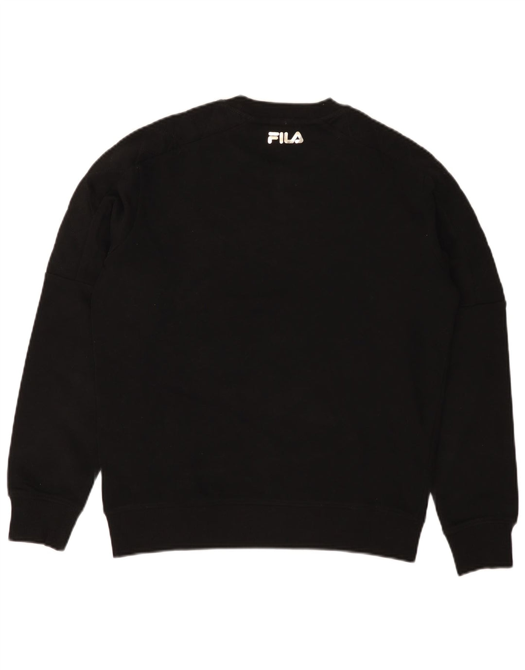 Felpa da uomo FILA Maglione XS in cotone nero