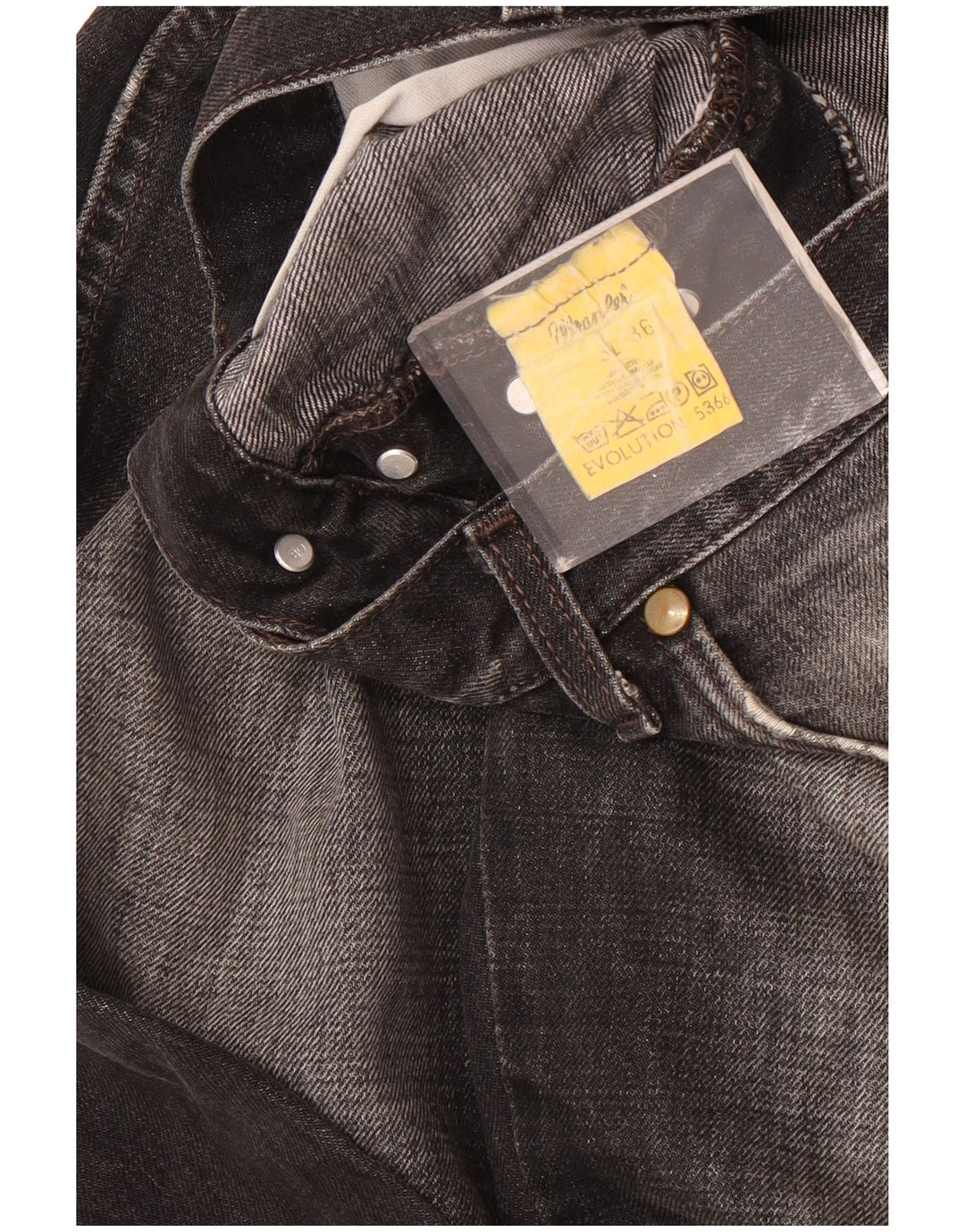 Jeans dritti Evolution da uomo Wrangler W31 L28 neri
