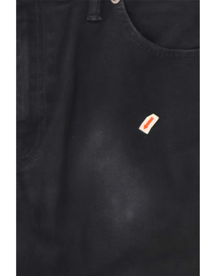 Jeans dritti da uomo Marks & Spencer W36 L29 cotone blu navy