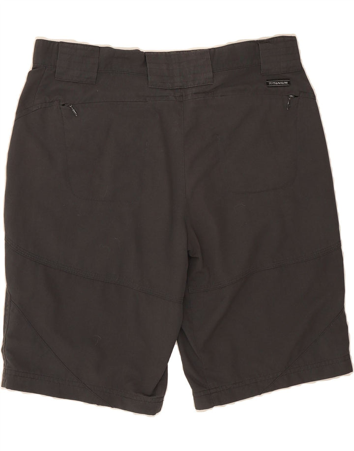 COLUMBIA Womens Hiking Shorts US 6 Medium W32  Grey Nylon Vintage Columbia and Second-Hand Columbia from Messina Hembry 