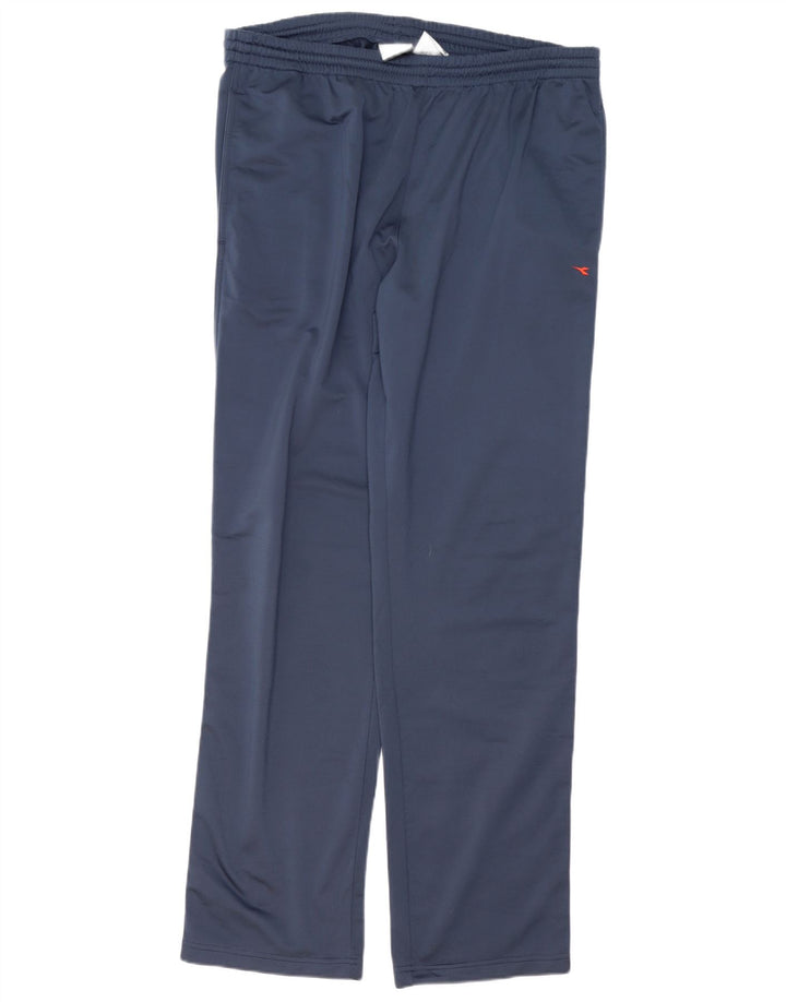 Pantaloni da tuta da uomo Diadora UK 46 2XL Poliestere blu navy