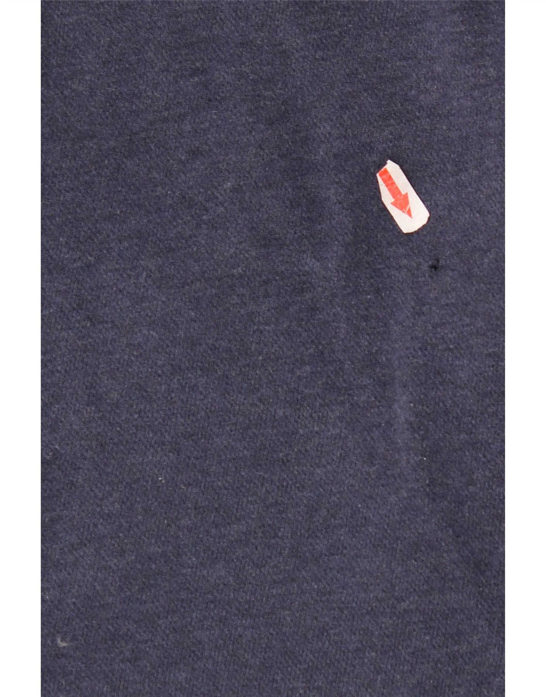 Crew Clothing Felpa da uomo con collo abbottonato Maglione XL Cotone blu navy