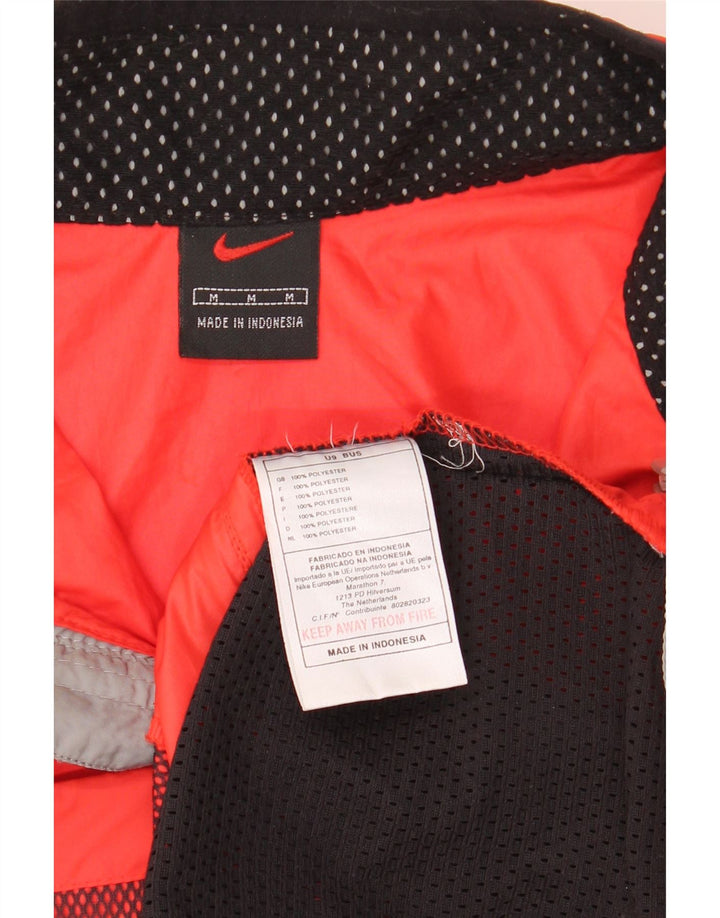Top Giacca Tuta Senza Maniche da Uomo NIKE Colore Arancione Medio a Blocchi