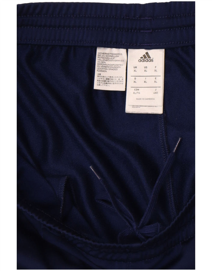 Pantaloni da tuta da uomo Adidas Joggers XL blu navy poliestere