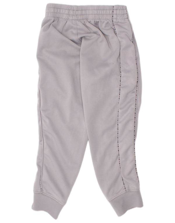 Pantaloni da tuta con grafica Nike da ragazzo, pantaloni da jogging, 4-5 anni, piccoli, in poliestere grigio
