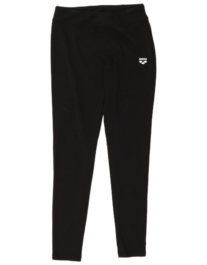 Leggings da donna Arena UK 12 cotone nero medio