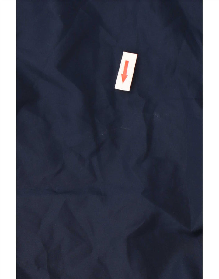 Pantaloncini sportivi Adidas da uomo grandi in poliestere color block blu navy