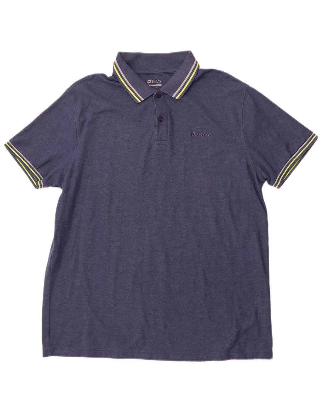 Polo da uomo LOTTO 2XL Blu navy