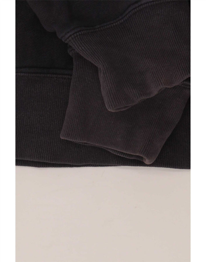 Felpa con cappuccio da uomo Champion Large in cotone blu navy