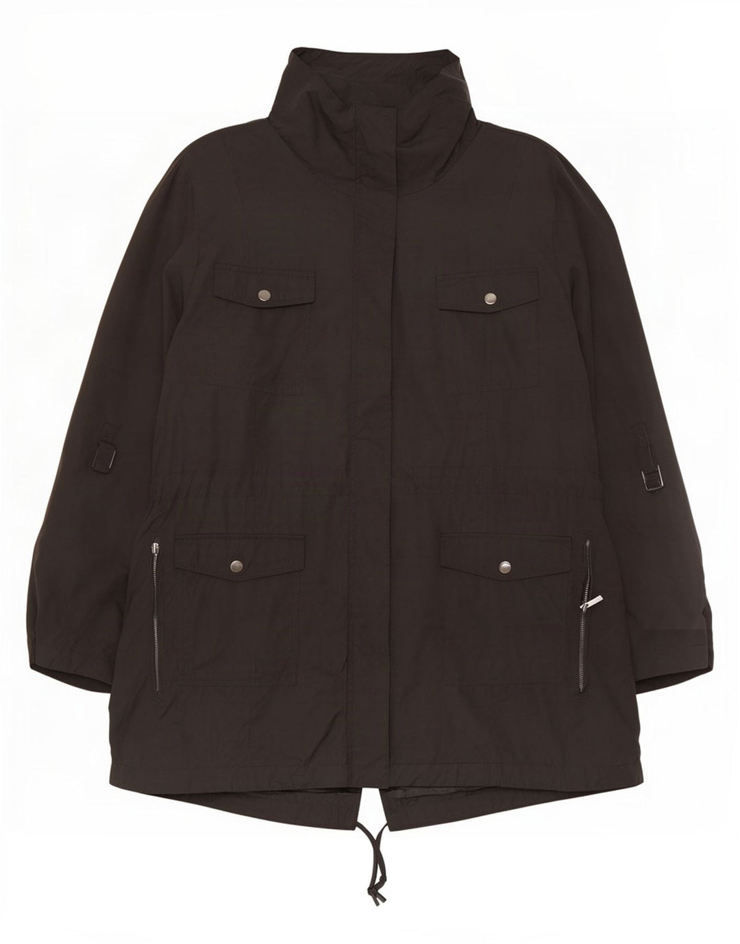 Giacca parka oversize autografa da donna Marks & Spencer UK 20 2XL nera