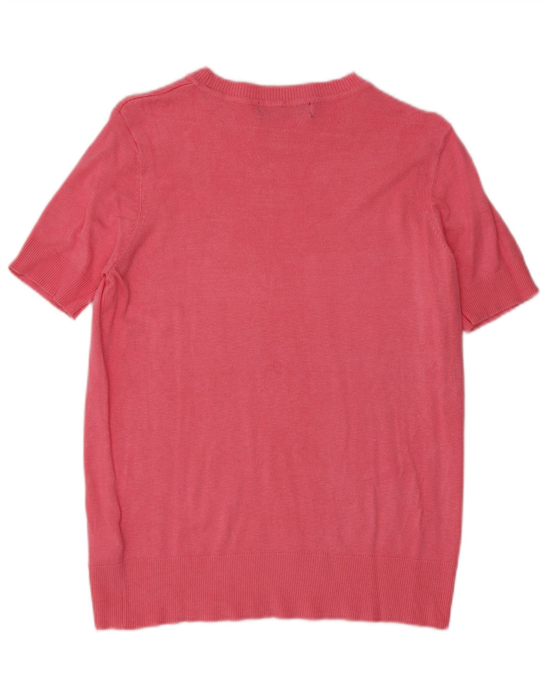 Maglione maglione con scollo a barca da donna Marks & Spencer UK 8 piccolo rosa