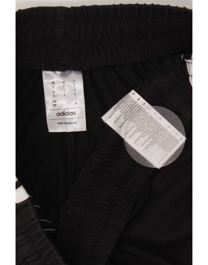 Pantaloncini sportivi da uomo Adidas piccoli in cotone nero