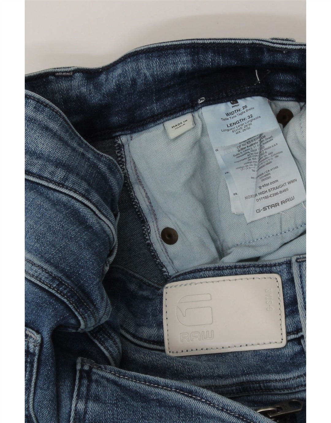 Jeans slim da donna G-Star W26 L32 cotone blu