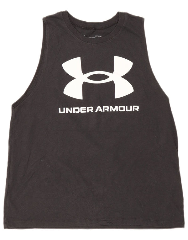 Canottiera grafica da donna Under Armour UK 12 cotone nero medio
